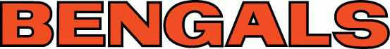 Cincinnati Bengals 1971-1996 Wordmark Logo DIY iron on transfer (heat transfer)